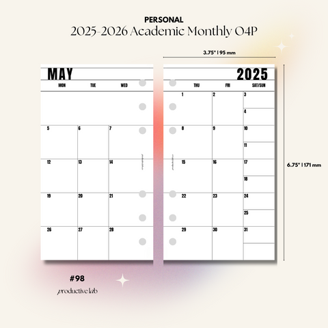 #98 2025-2026 Academic Monthly O4P