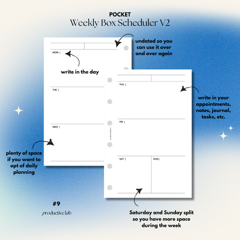 #9 Weekly Box Scheduler V2