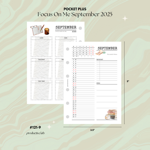 #121-9 Focus On Me September 2025