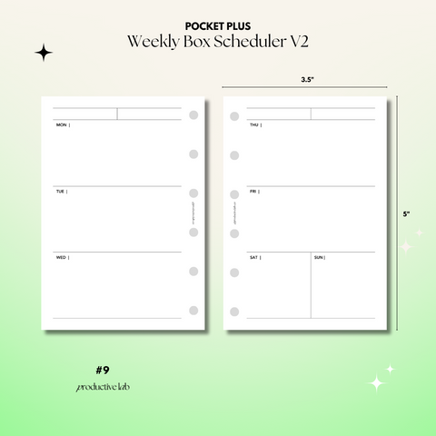 #9 Weekly Box Scheduler V2