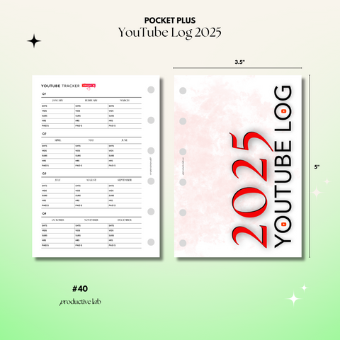 #40 YouTube Log 2025