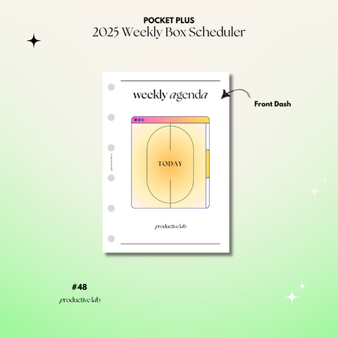 #48 2025 Weekly Box Scheduler