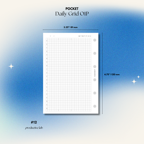 #12 Daily Grid O1P