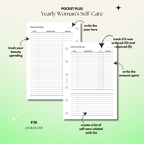 #36 Yearly Woman's Self Care Bundle