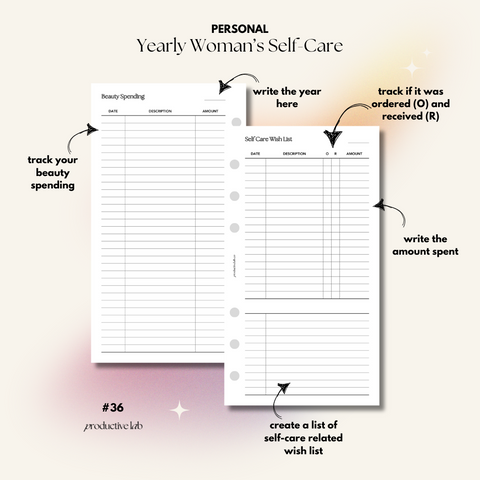#36 Yearly Woman's Self Care Bundle