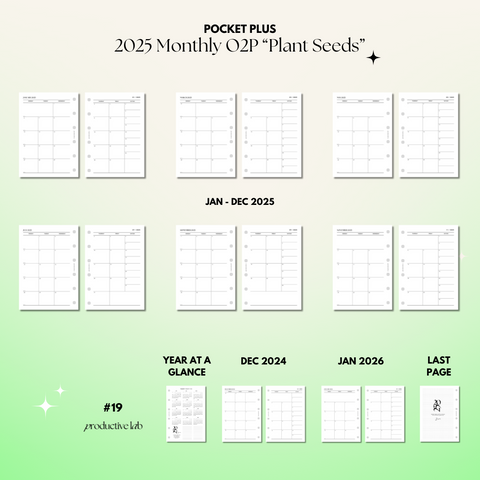 #19 2025 Monthly O2P “Plant Seeds”
