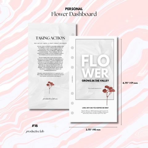 #16 Flower Dashboard