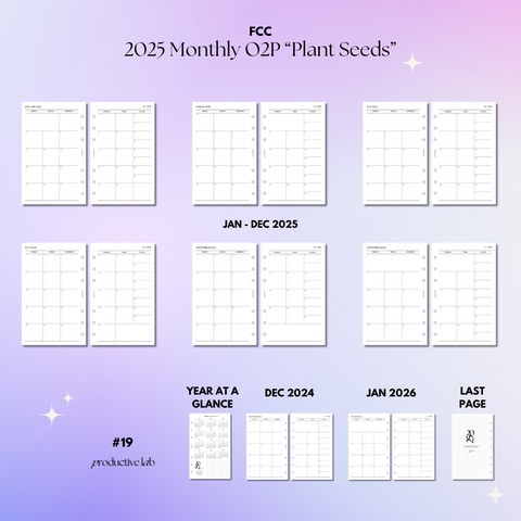#19 2025 Monthly O2P “Plant Seeds”