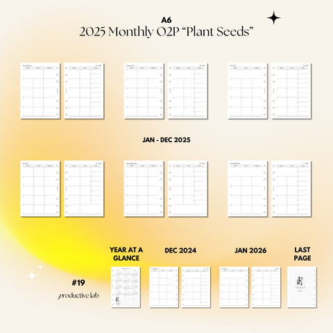 #19 2025 Monthly O2P βPlant Seedsβ