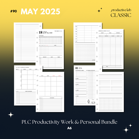#90 PLC Productivity Work & Personal Bundle May 2025