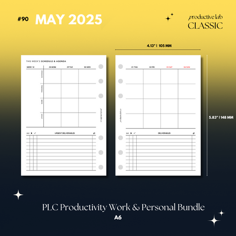#90 PLC Productivity Work & Personal Bundle May 2025