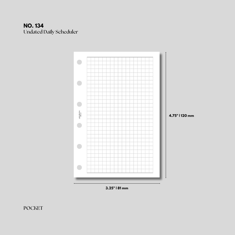 #134 Undated Daily Scheduler