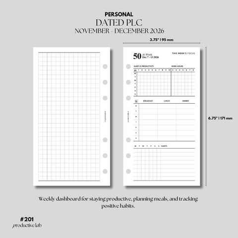 #201 PLC Weekly Daily Bundle Nov-Dec 2026