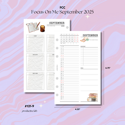 #121-9 Focus On Me September 2025