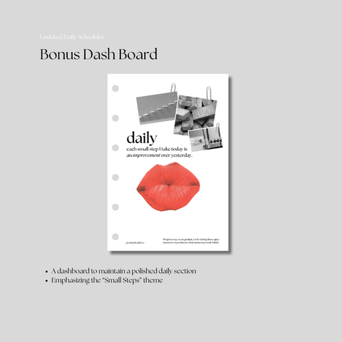 #134 Undated Daily Scheduler